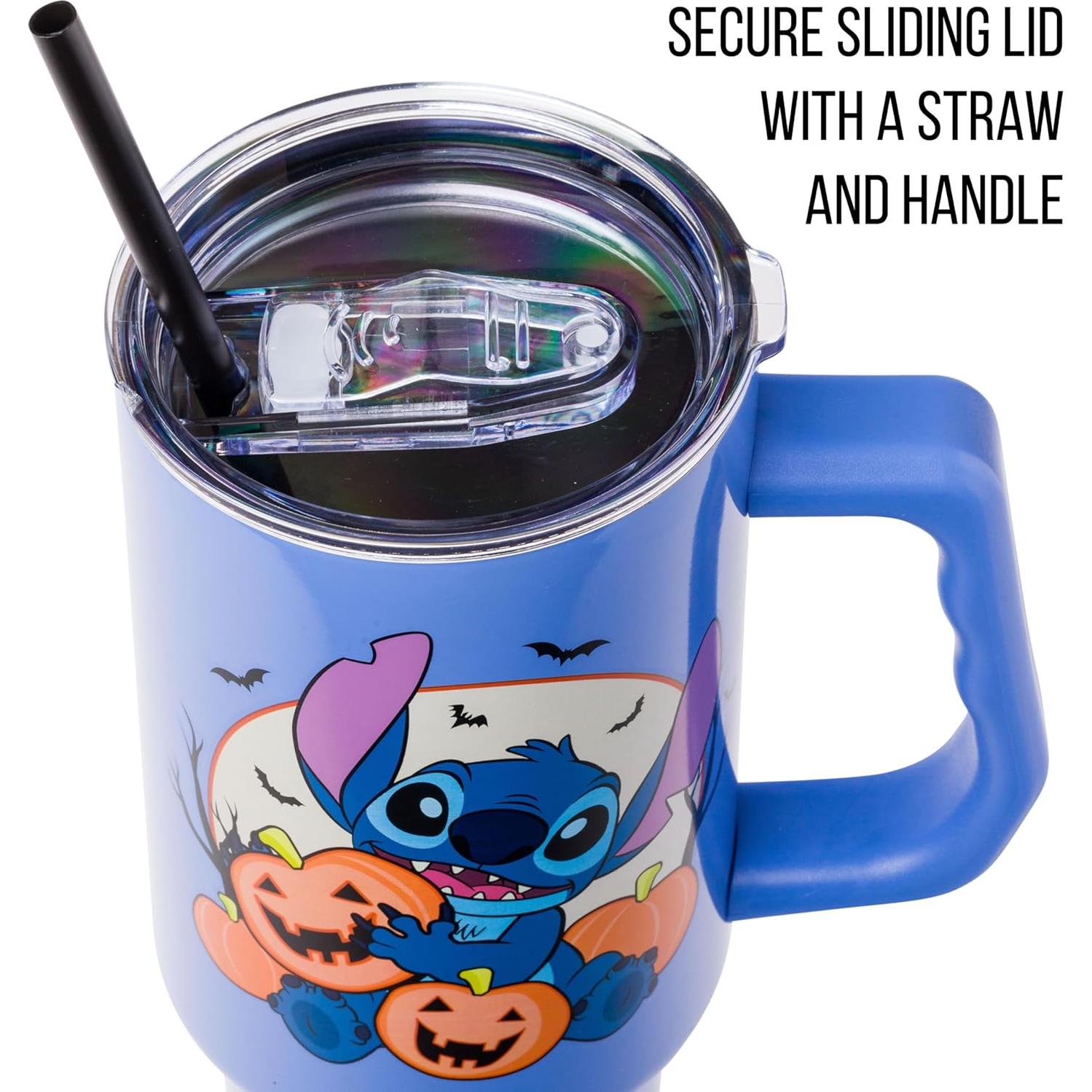 Vaso Acero Inoxidable Silver Buffalo Lilo y Stitch 1,18L