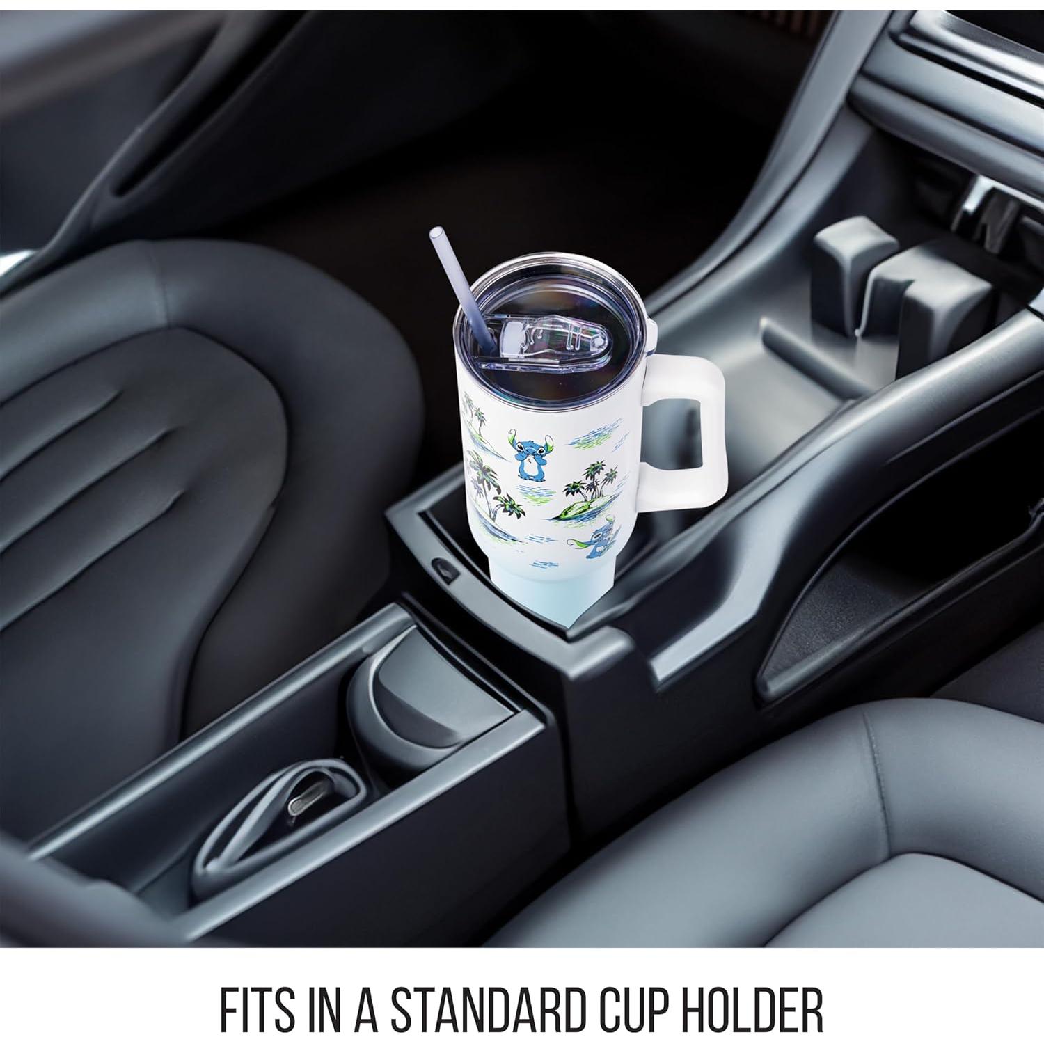 Vaso Acero Inoxidable Silver Buffalo Lilo y Stitch 1.18L