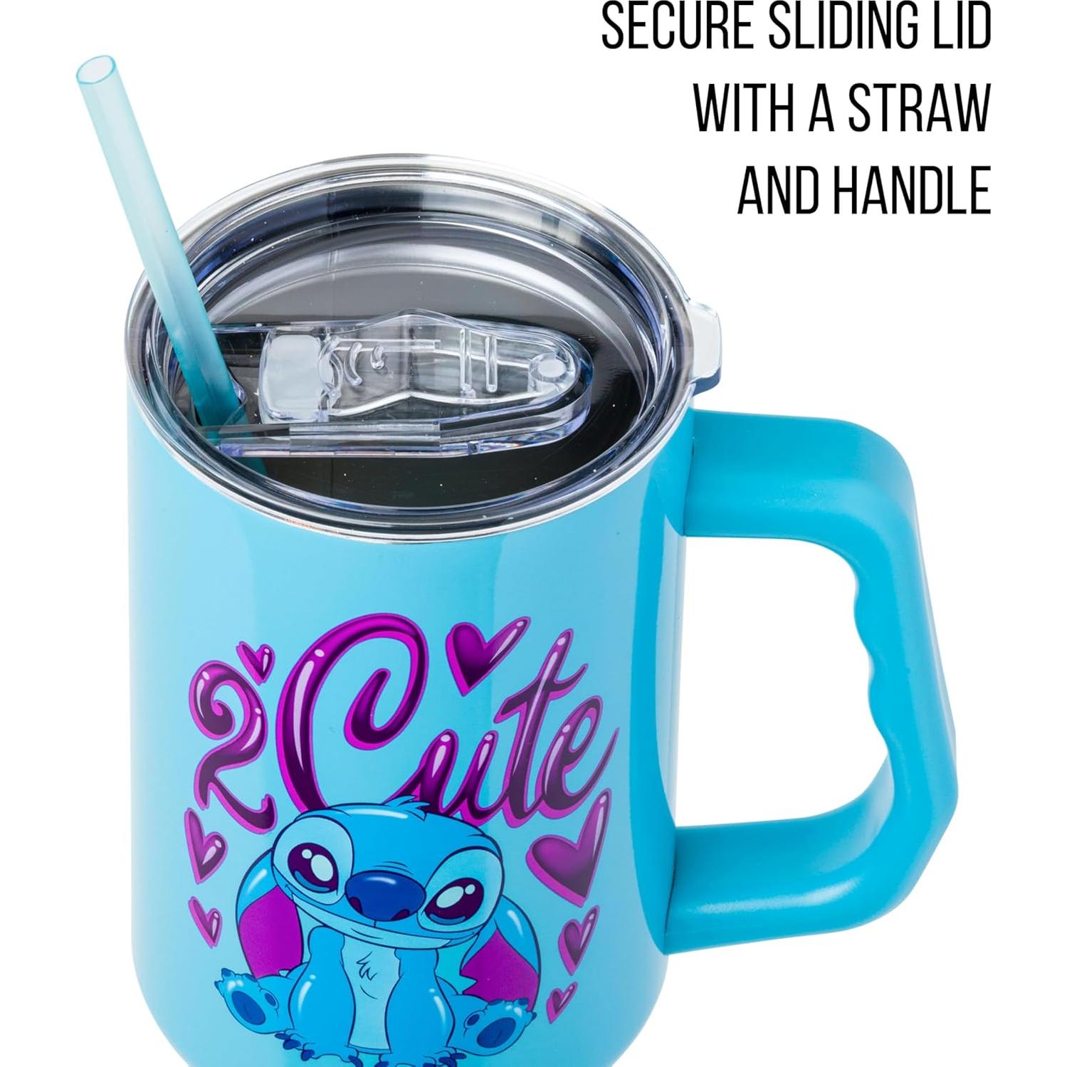 Taza Acero Inoxidable Silver Buffalo Lilo y Stitch 1,18L