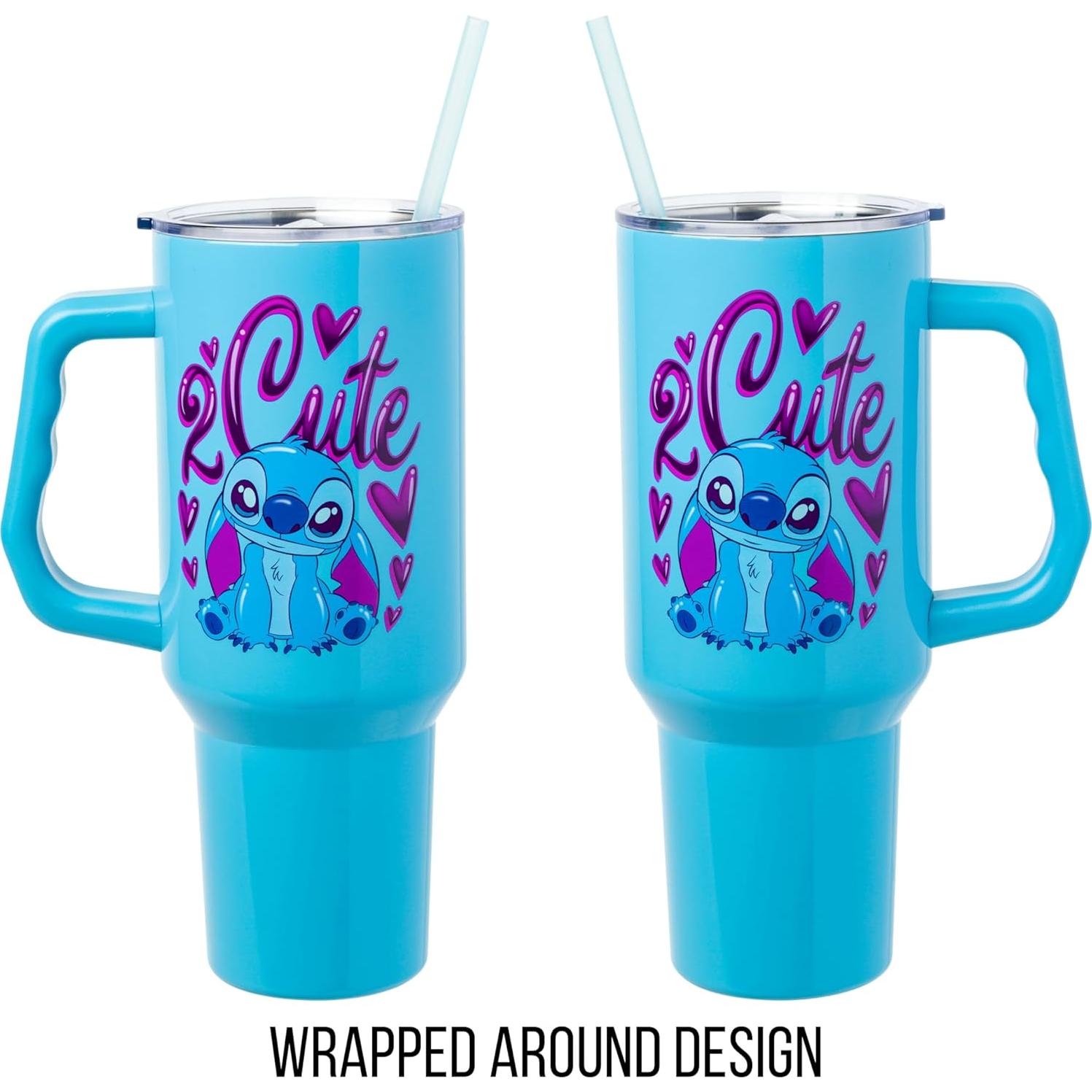 Taza Acero Inoxidable Silver Buffalo Lilo y Stitch 1,18L