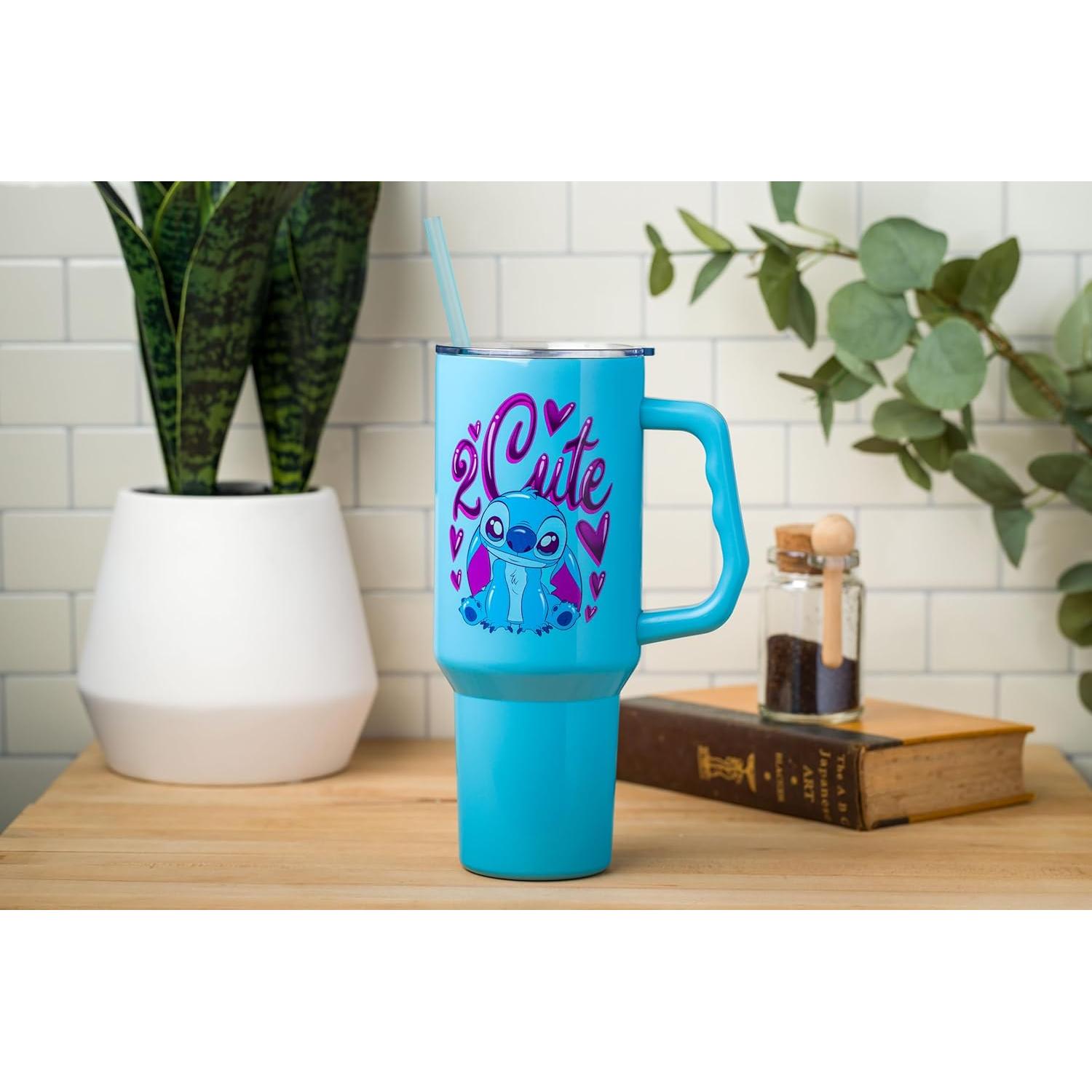 Taza Acero Inoxidable Silver Buffalo Lilo y Stitch 1,18L