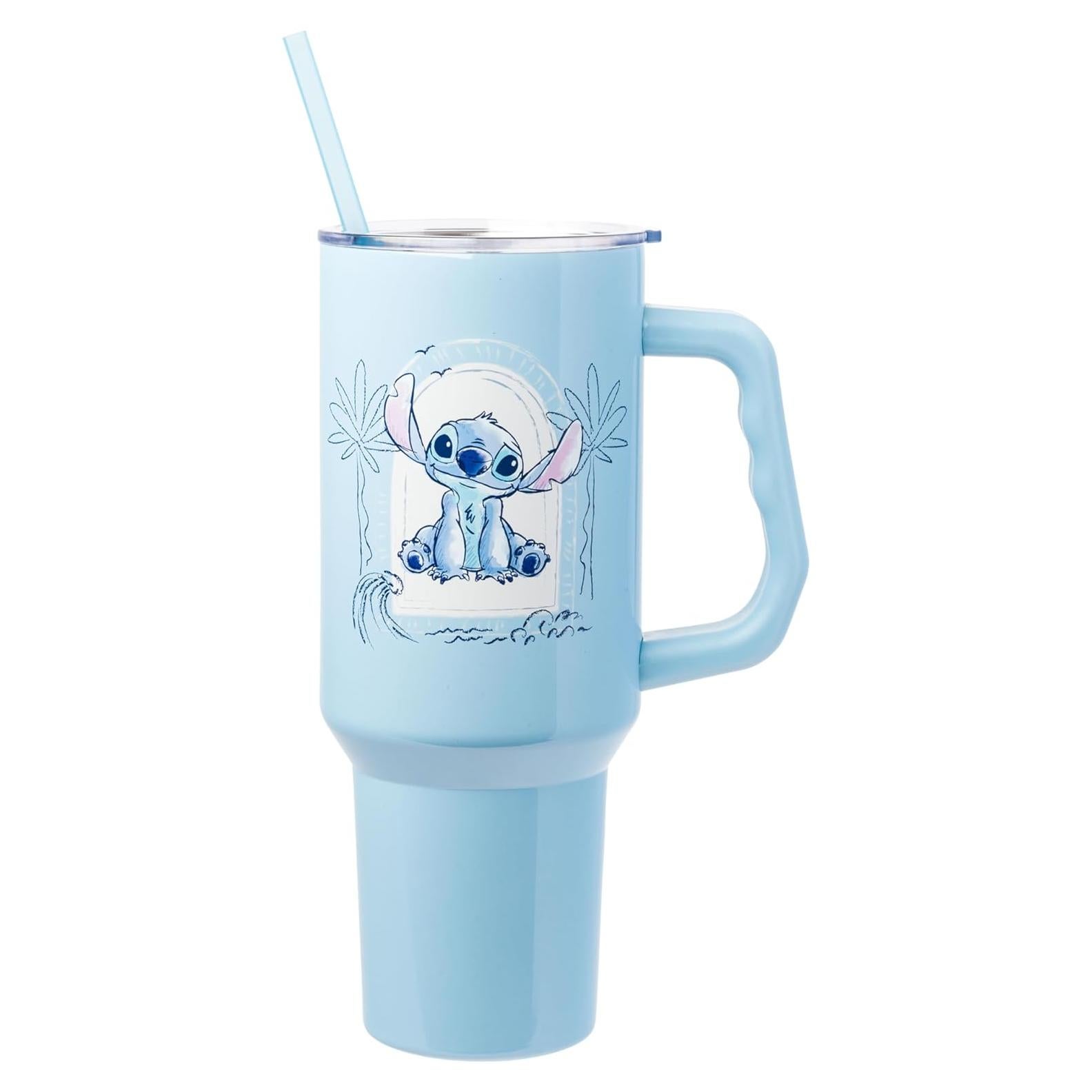 Taza Acero Inoxidable Disney Lilo y Stitch 1.18L Tropical