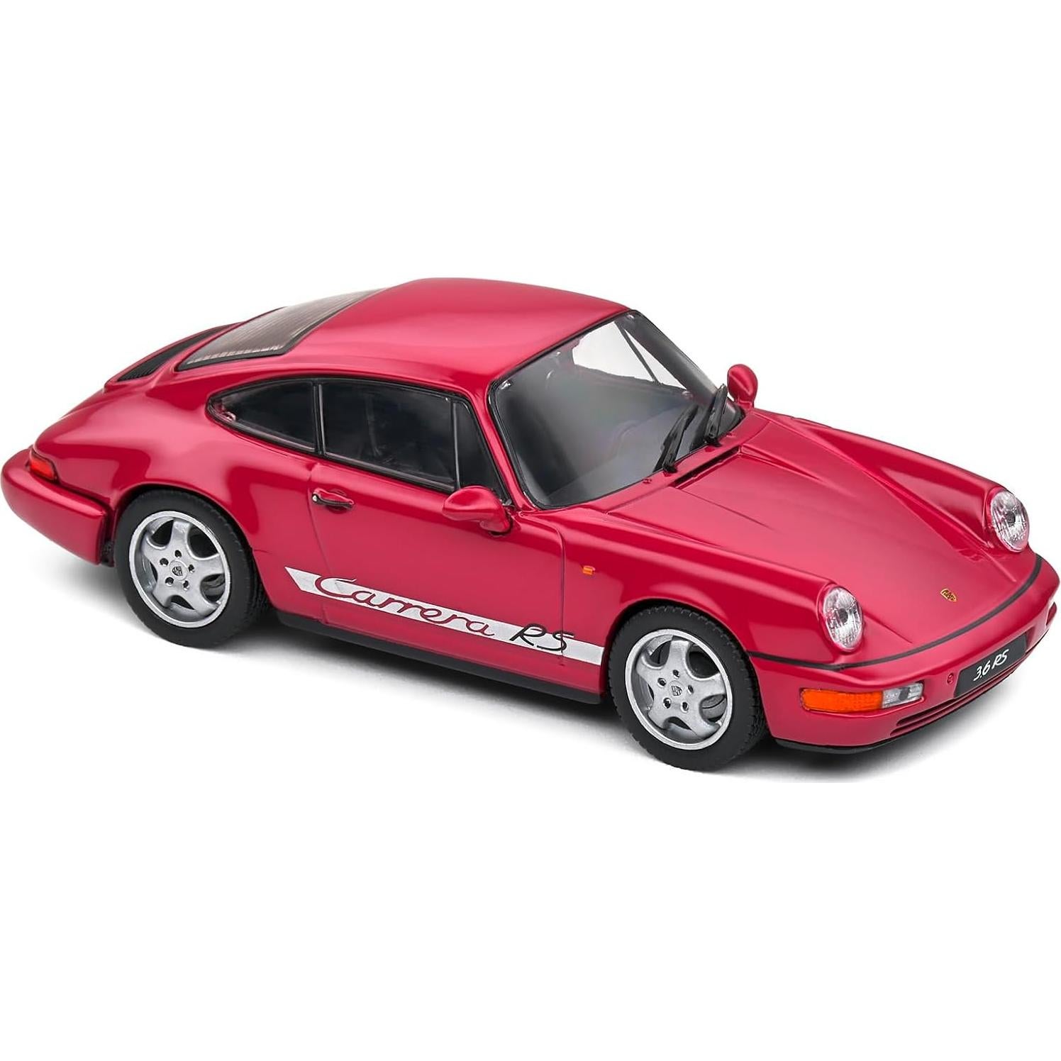 Modelo a Escala 1:43 Porsche 964 RS Rojo 1992 Solido