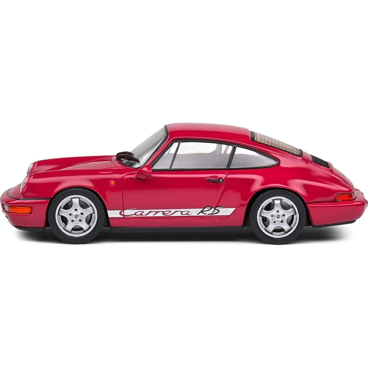 Modelo a Escala 1:43 Porsche 964 RS Rojo 1992 Solido
