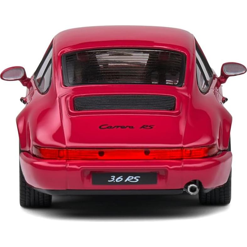 Modelo a Escala 1:43 Porsche 964 RS Rojo 1992 Solido