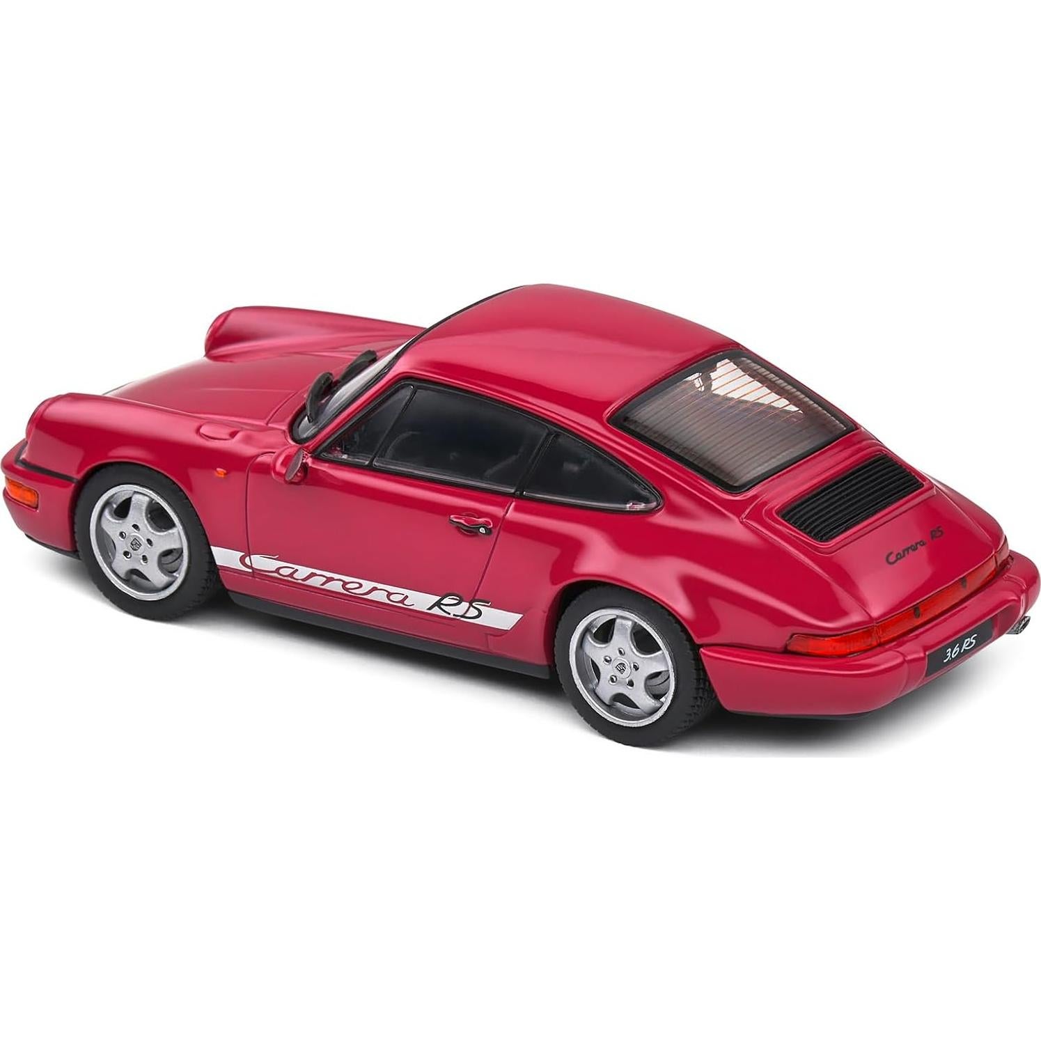 Modelo a Escala 1:43 Porsche 964 RS Rojo 1992 Solido