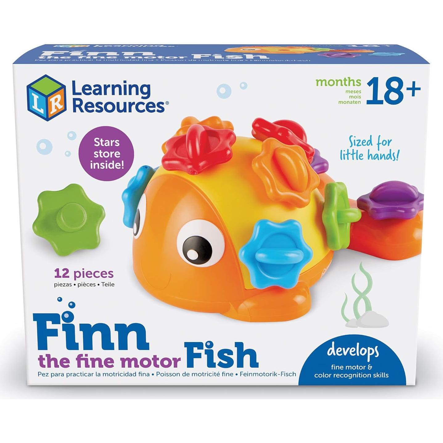Juguete de Motricidad Fina Learning Resources Finn el Pez 20.3x10.2 cm