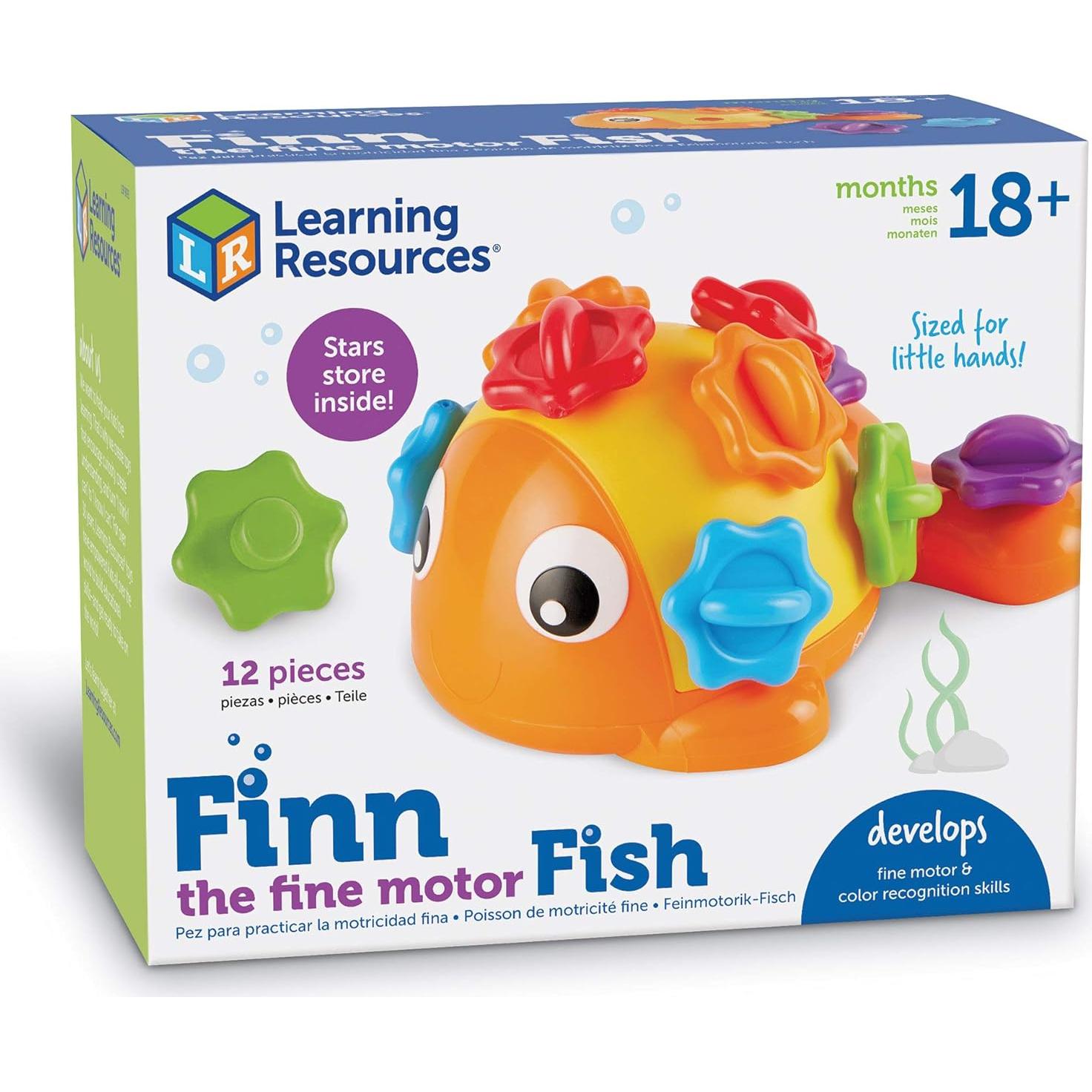 Juguete de Motricidad Fina Learning Resources Finn el Pez 20.3x10.2 cm