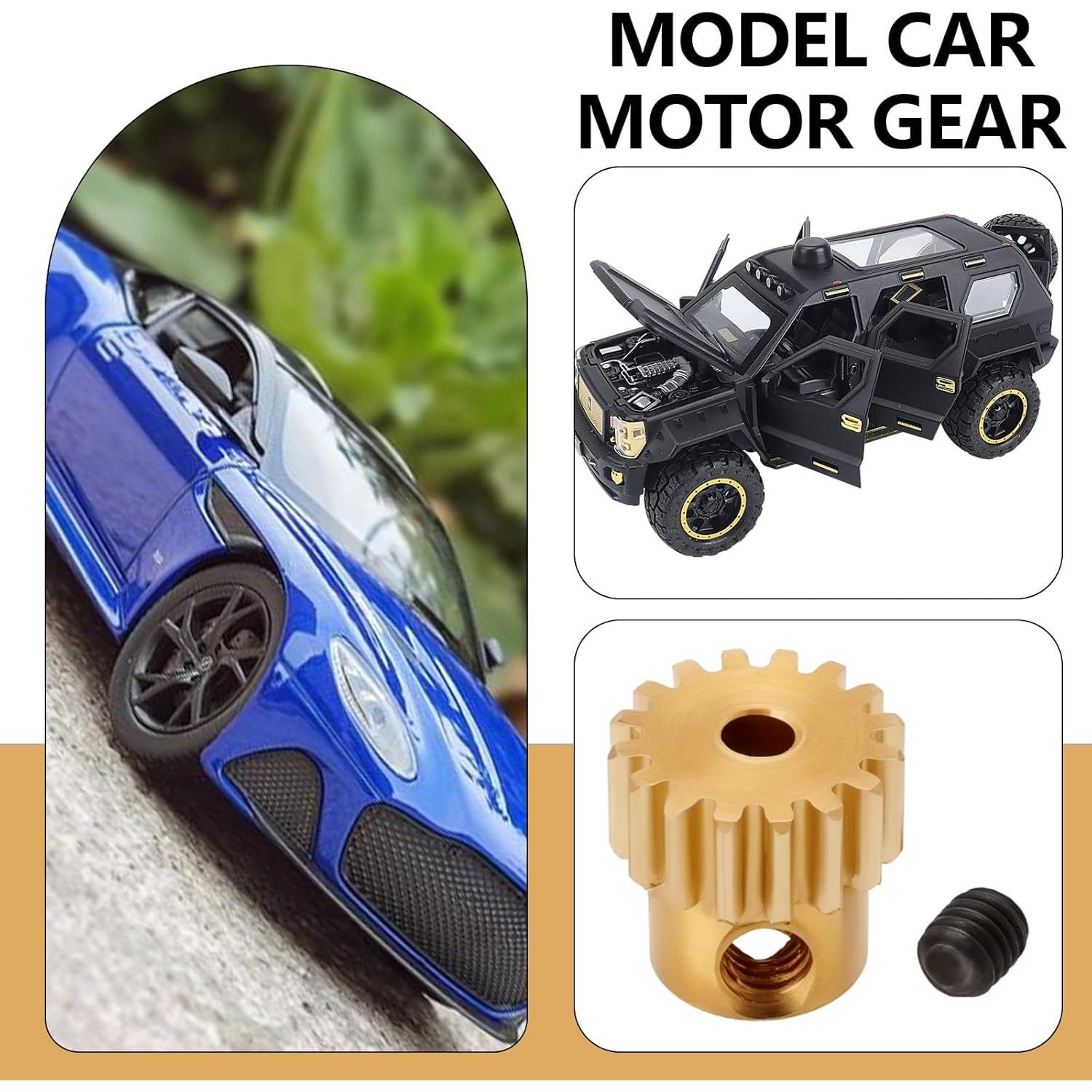 Engranaje de Motor RC eMagTech 16T 2.3mm para Coches 1/12 y 1/16