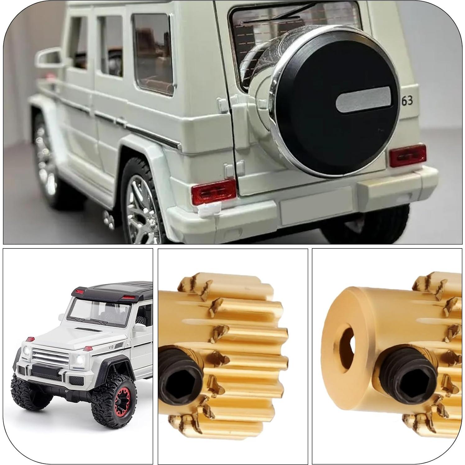 Engranaje de Motor RC eMagTech 16T 2.3mm para Coches 1/12 y 1/16