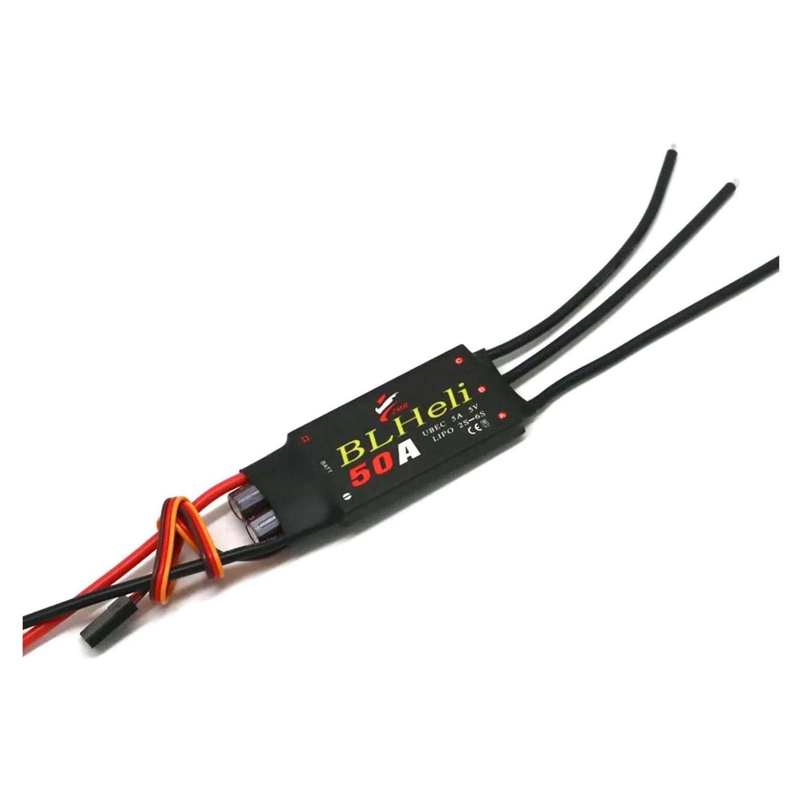 Controlador de Velocidad BLHeli 50A con UBEC para Drones RC