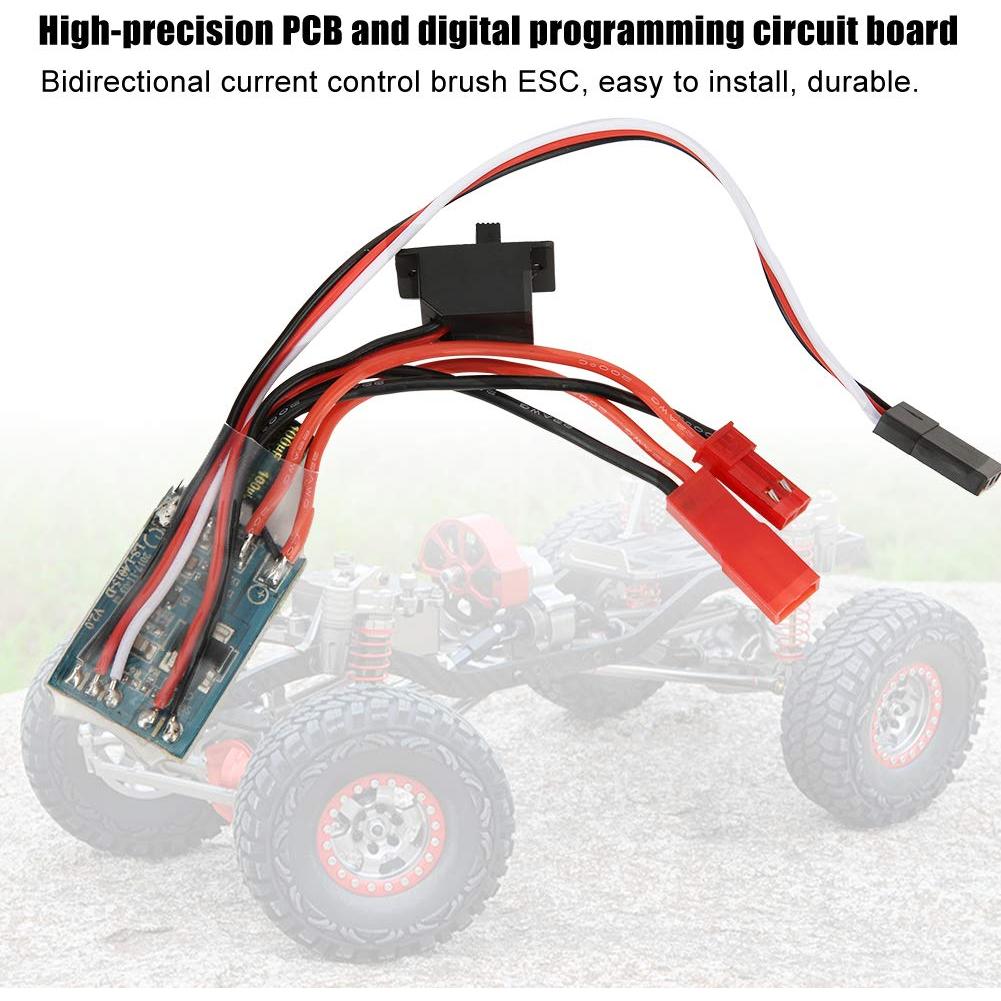 Controlador de Velocidad ESC 30A Akozon para Coche y Barco RC