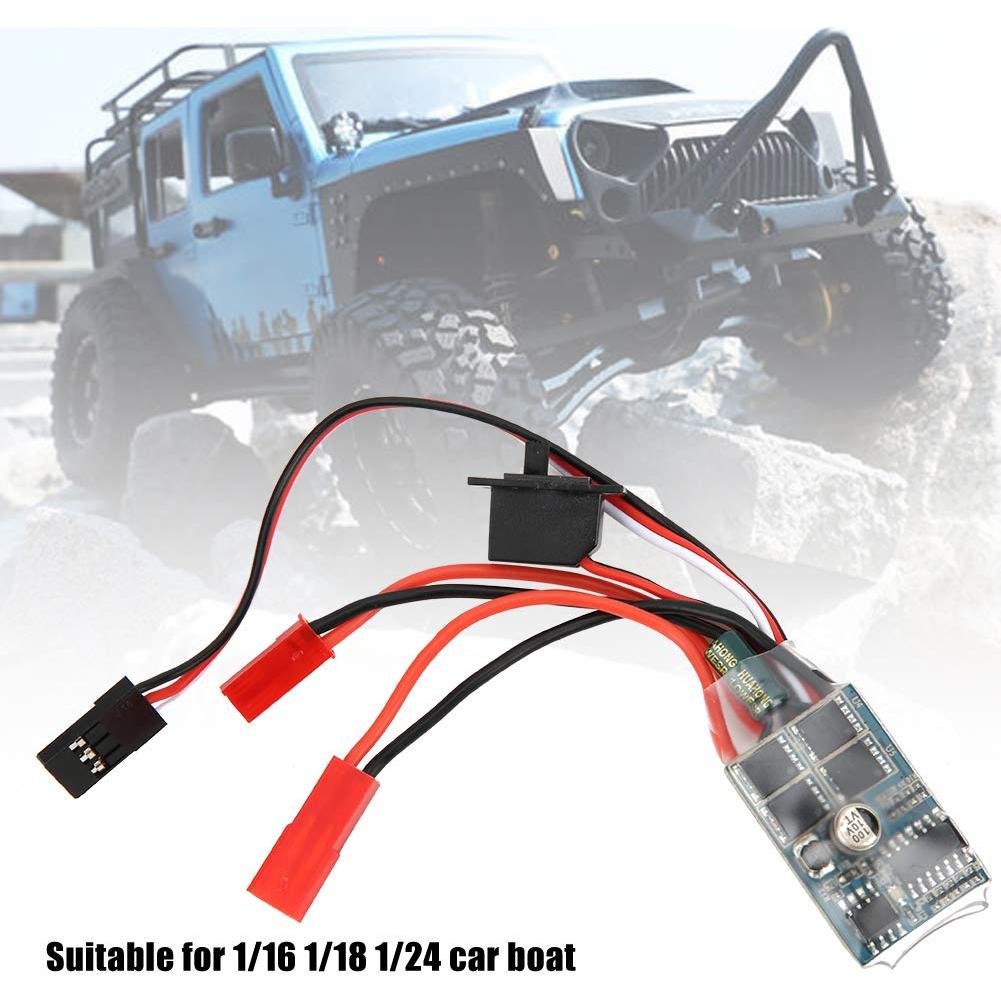 Controlador de Velocidad ESC 30A Akozon para Coche y Barco RC