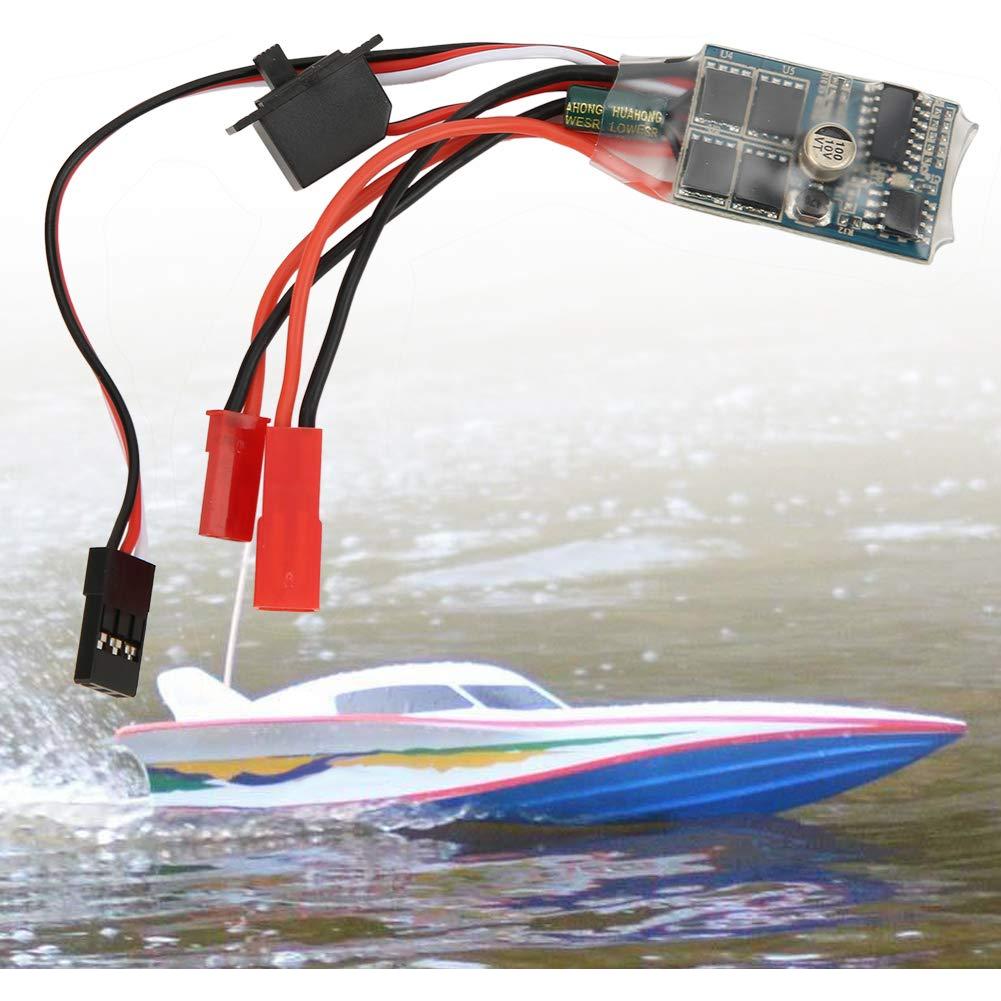 Controlador de Velocidad ESC 30A Akozon para Coche y Barco RC
