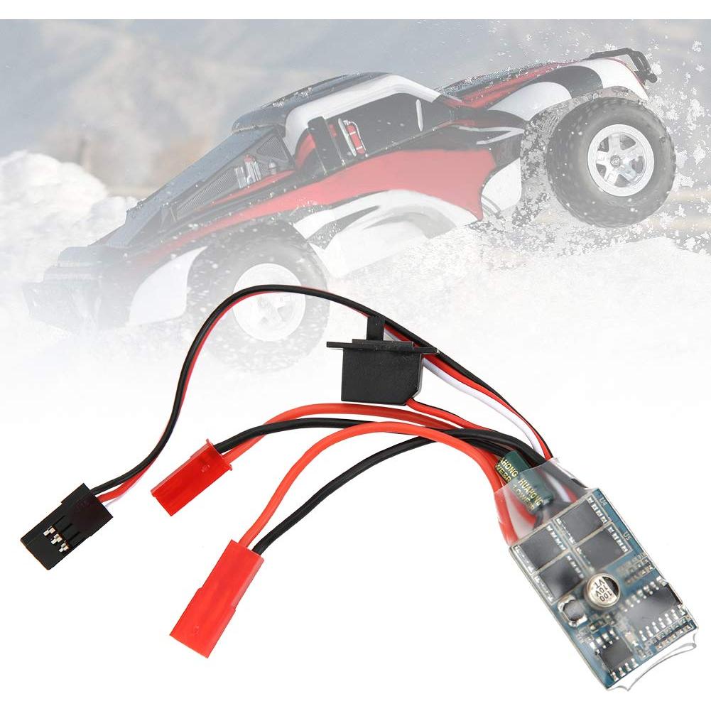 Controlador de Velocidad ESC 30A Akozon para Coche y Barco RC