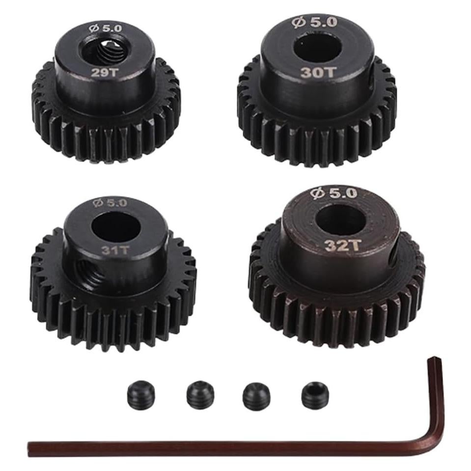 Engranajes de piñón JIECHUN 29T 30T 31T 32T para RC 1:10