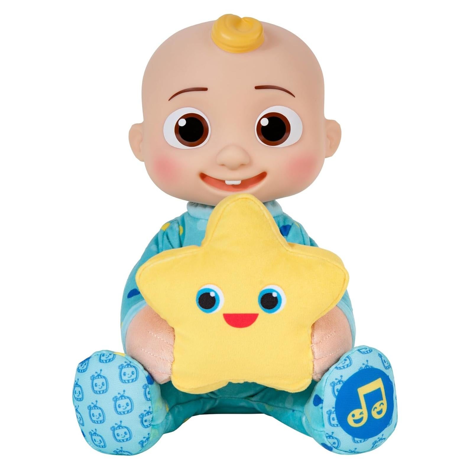 Peluche Peek-A-Boo JJ CoComelon 25 cm con Sonidos y Frases