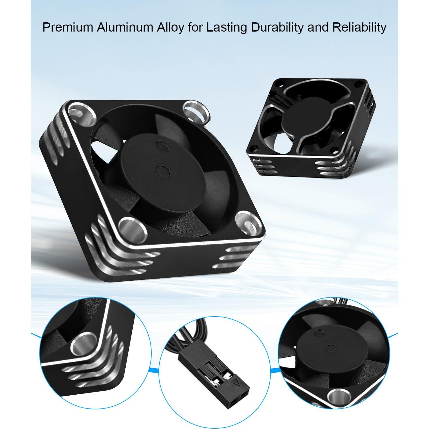 Ventilador de Refrigeración RC 35mm 21000RPM Aluminio WUMZIJ