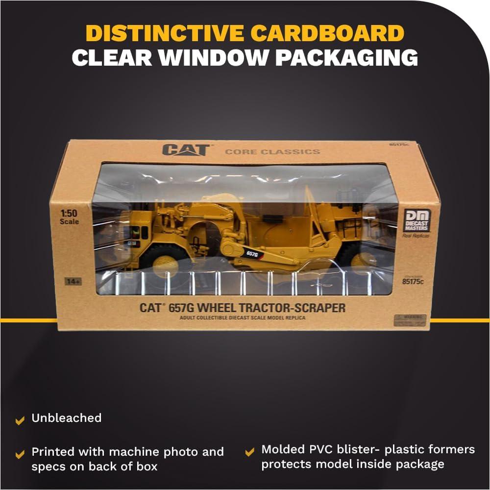 Excavadora Diecast Masters 657G con Operador - 34.29 cm