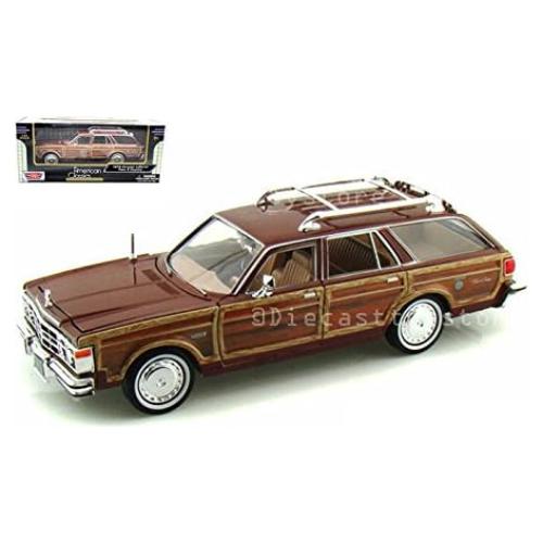 Coche Diecast Motor Max 1:24 Chrysler Lebaron 1979