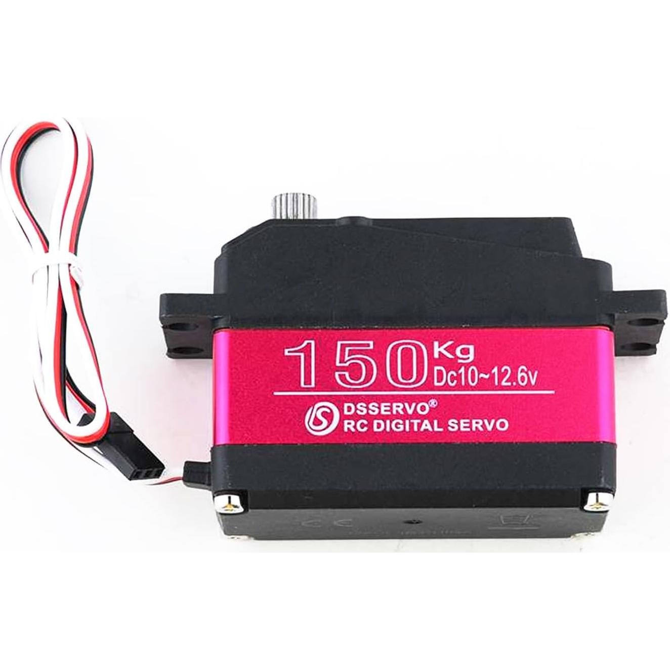 Servo Digital de Engranaje de Metal Stemedu 150kg 12V Impermeable