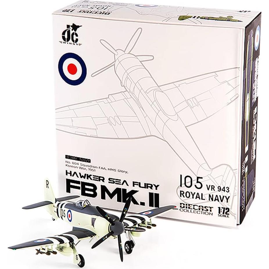 Modelo a Escala 1:72 Hawker Sea Fury FB MK. II - JC Wings