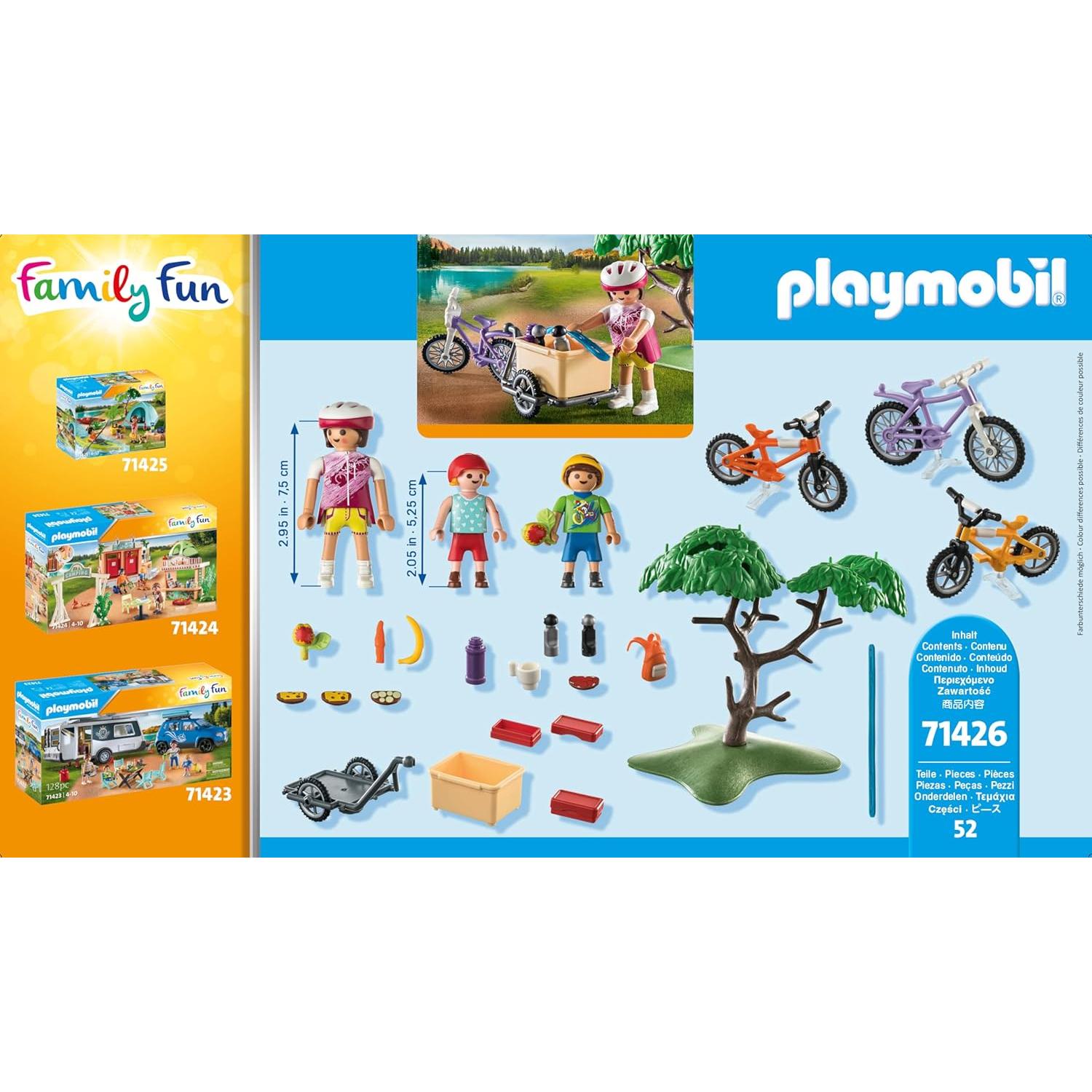 Set de Juguete Tour en Bicicleta de Montaña Playmobil 71426
