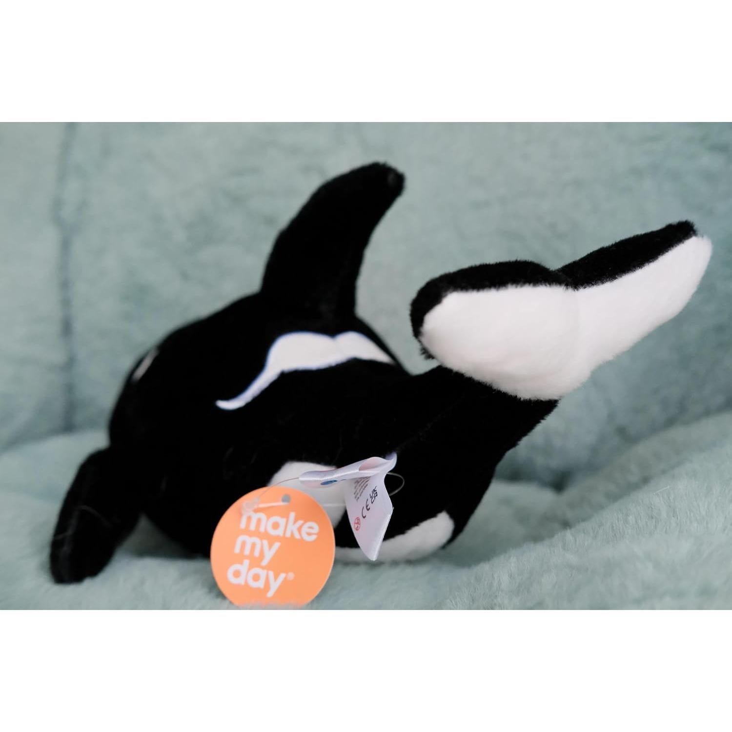 2PCS Peluche Orca 30 cm - Juguete Suave para Niños