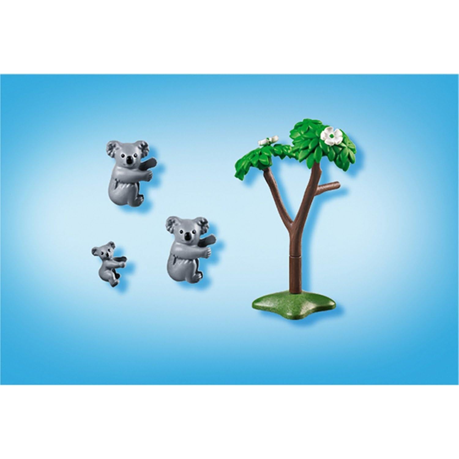 Set de Construcción Koala Playmobil 6654 con Árbol