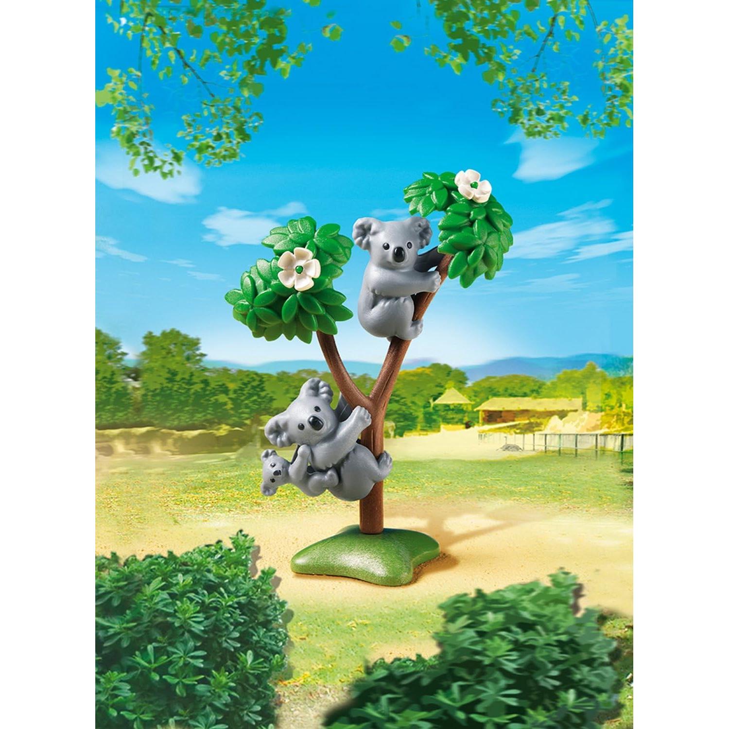Set de Construcción Koala Playmobil 6654 con Árbol