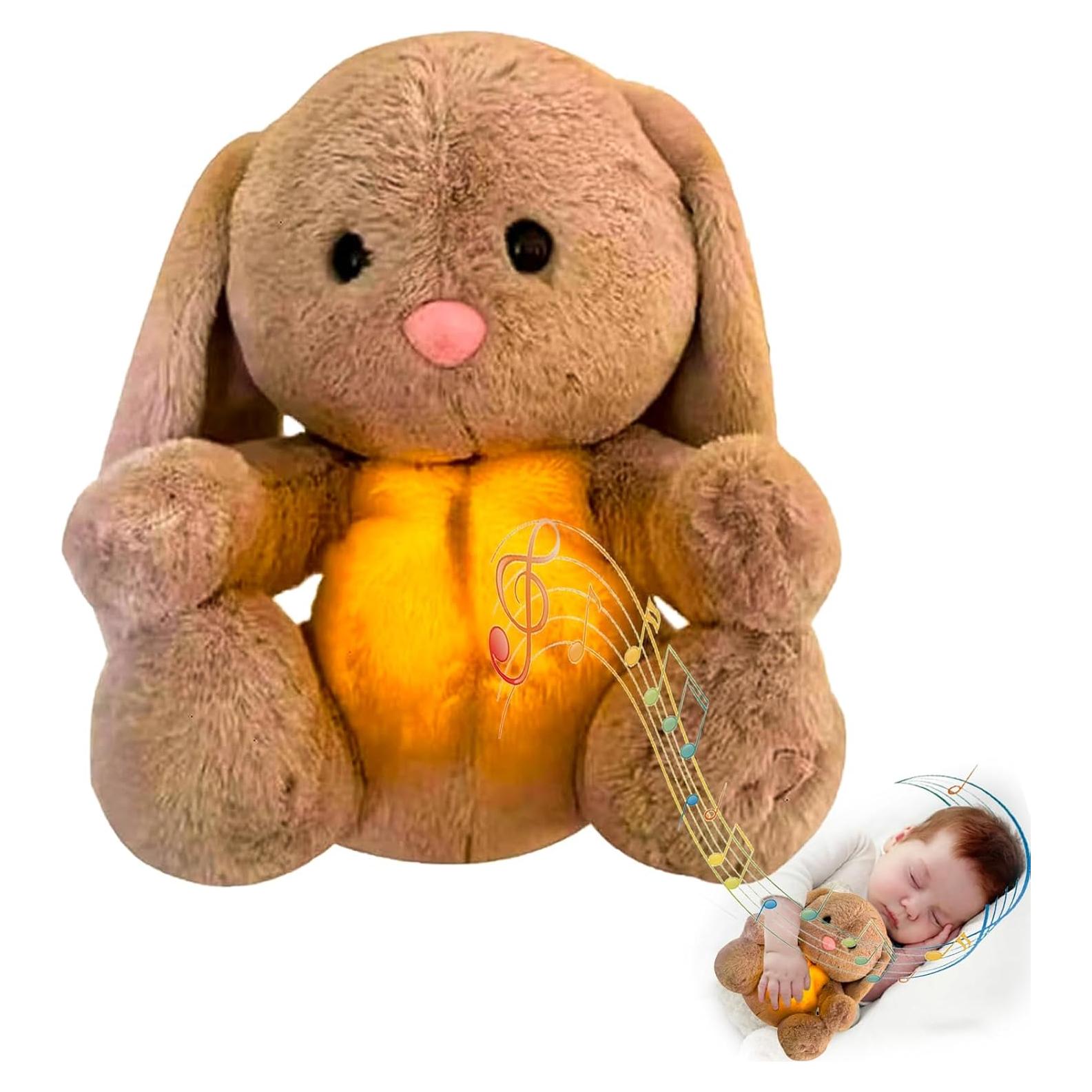 Conejo de Peluche que Respira Cbozimpr 30.48 cm Suave