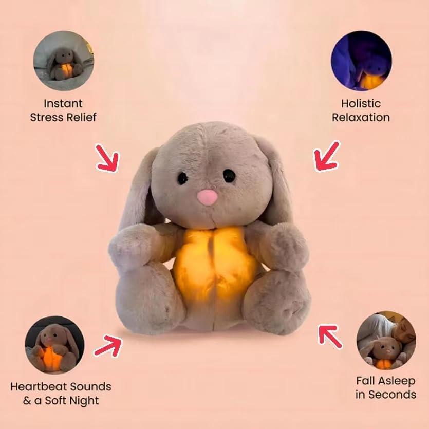 Conejo de Peluche que Respira Cbozimpr 30.48 cm Suave