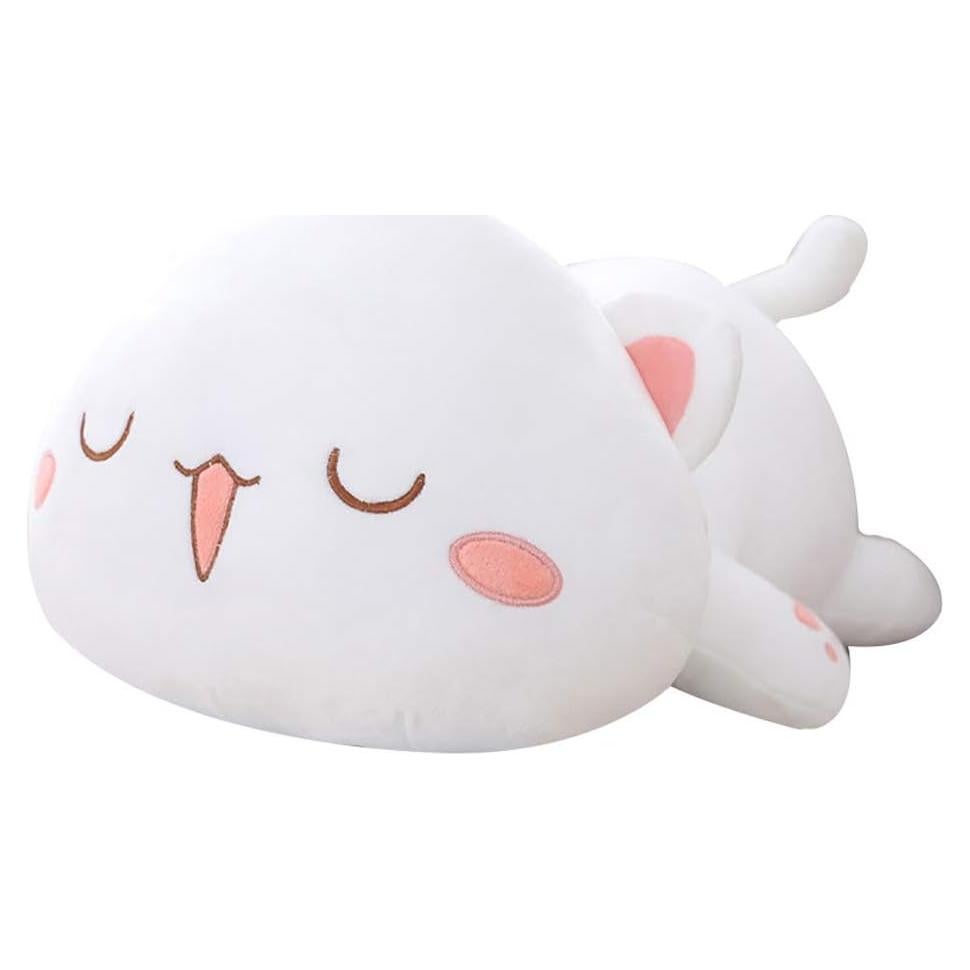 Almohada de Gato de Peluche Jens 35 cm Suave Kawaii