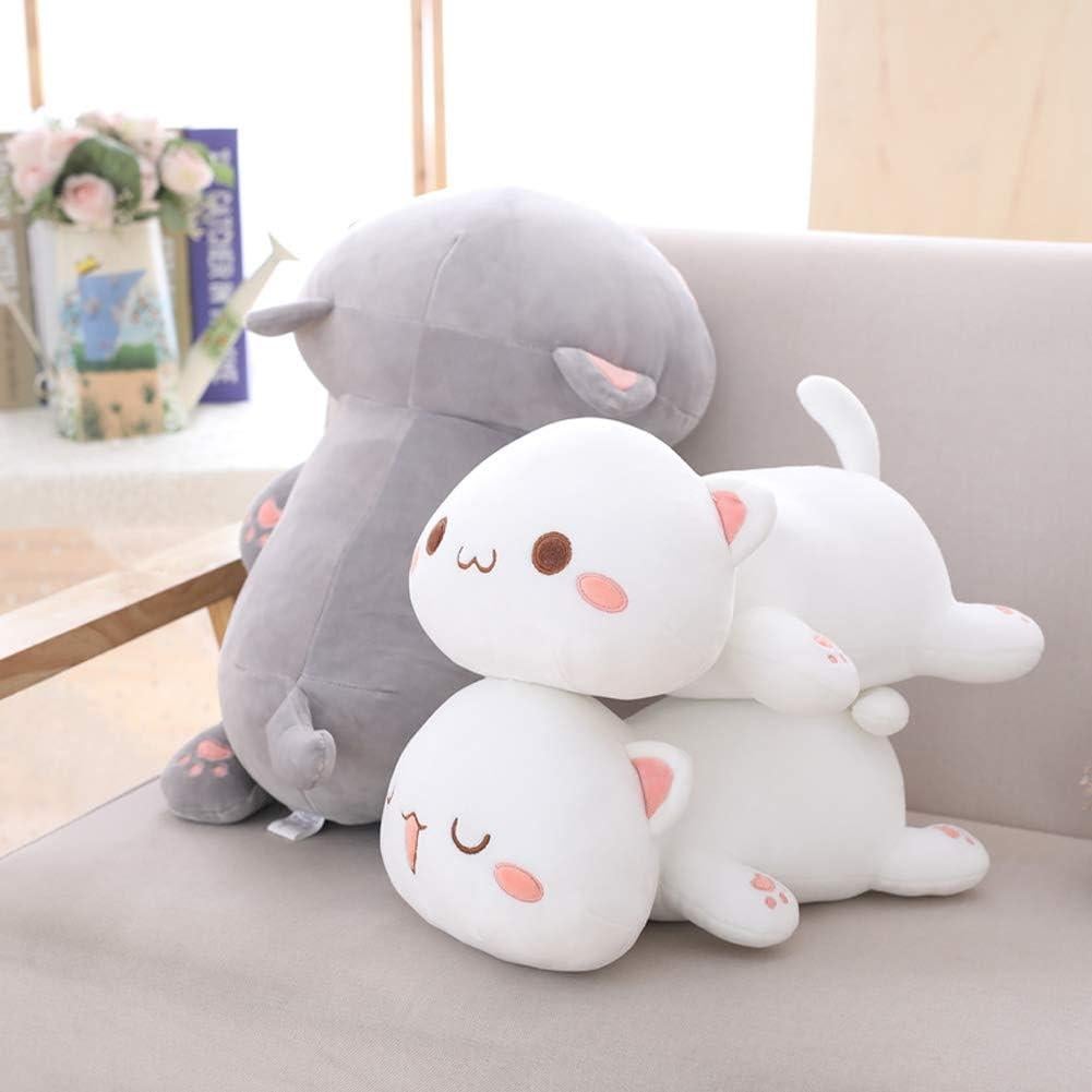 Almohada de Gato de Peluche Jens 35 cm Suave Kawaii