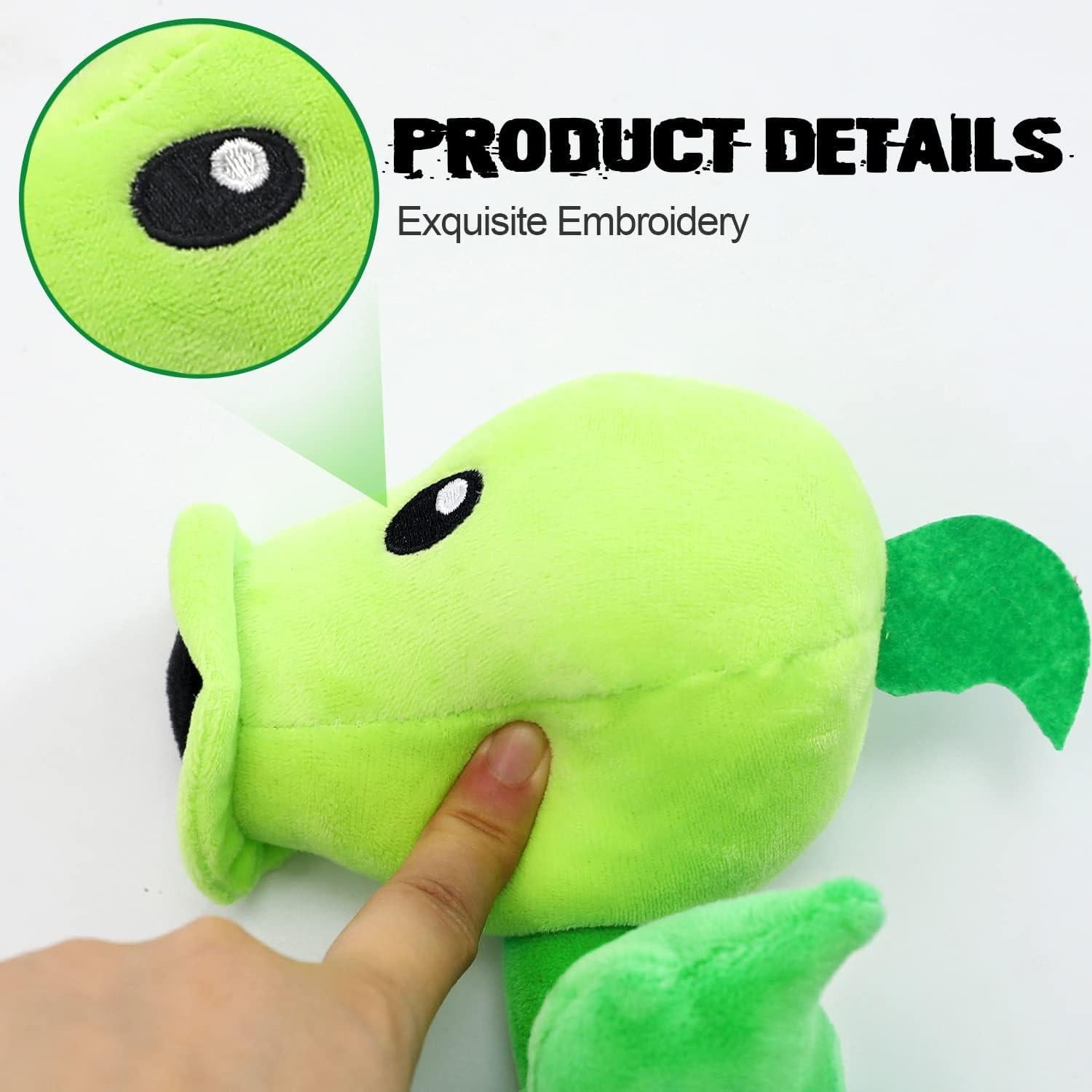 Set de 6 Peluches Plantas vs Zombis Maikerry - Regalos para Niños