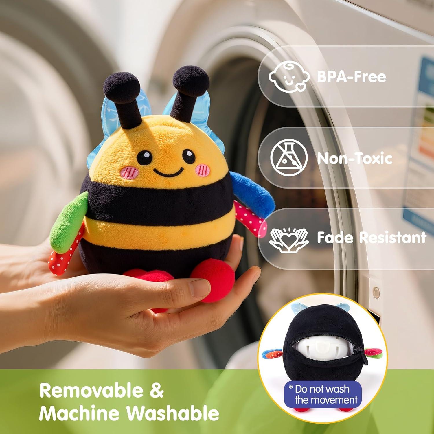 Juguete Interactivo Hahaland Abeja Musical para Bebés 6-18 Meses