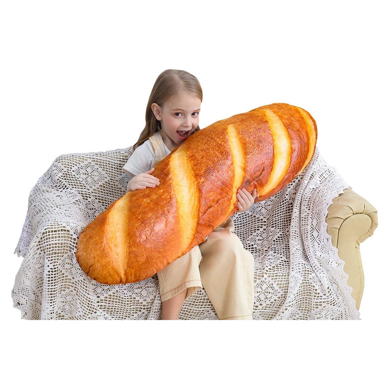 Almohada de Pan 3D Wepop 81 cm Suave y Decorativa