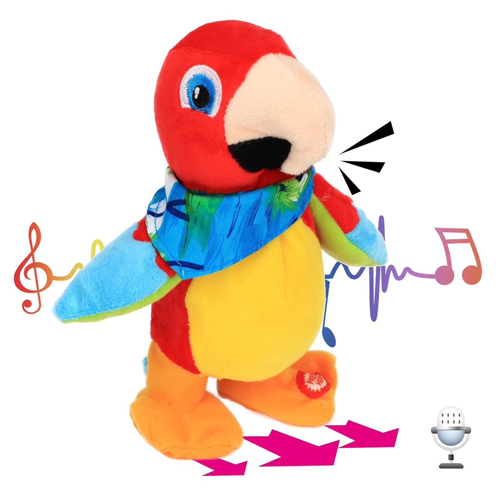 Pájaro Parlante Hopearl 20 cm Juguete Interactivo para Niños