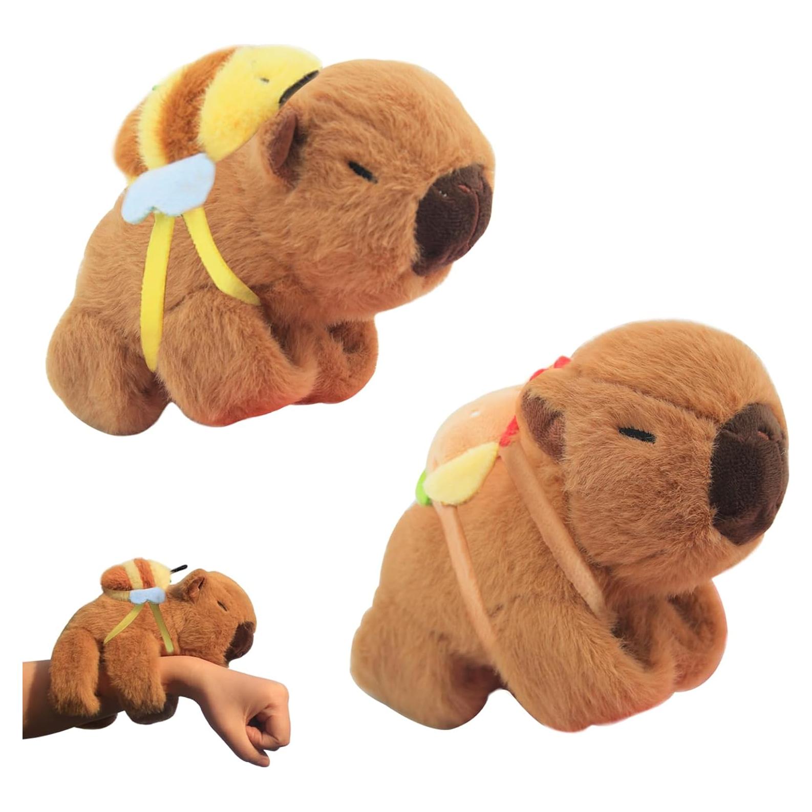 Pulseras de Golpe de Peluche Capibara TUSAUW - 2 Pcs