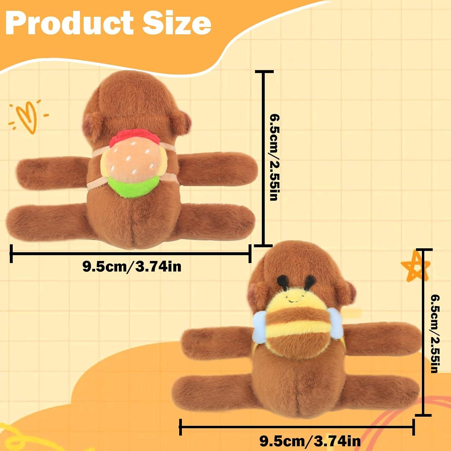 Pulseras de Golpe de Peluche Capibara TUSAUW - 2 Pcs