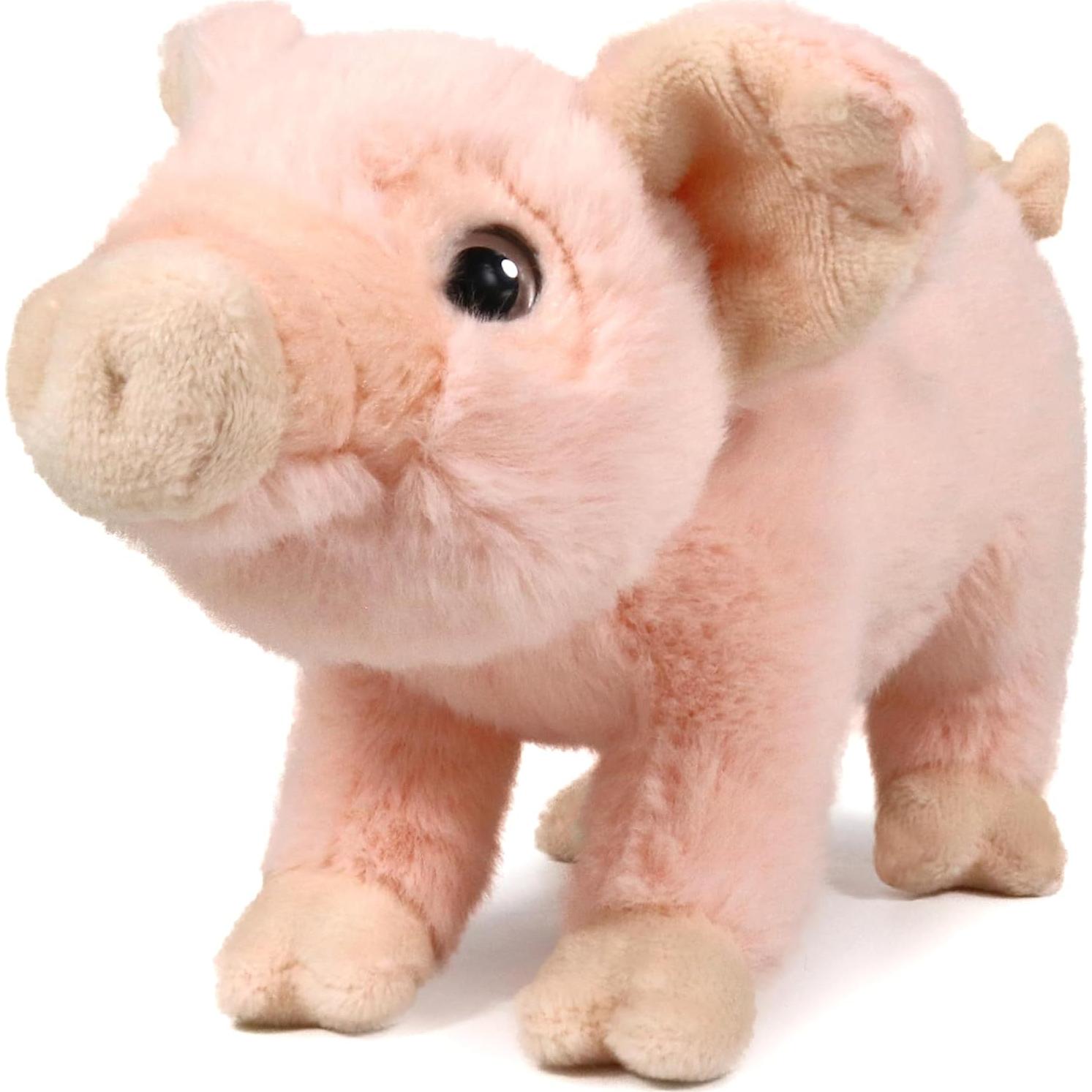 Juguete de Peluche Cerdo Rey Helado Oso 17.78 cm Realista