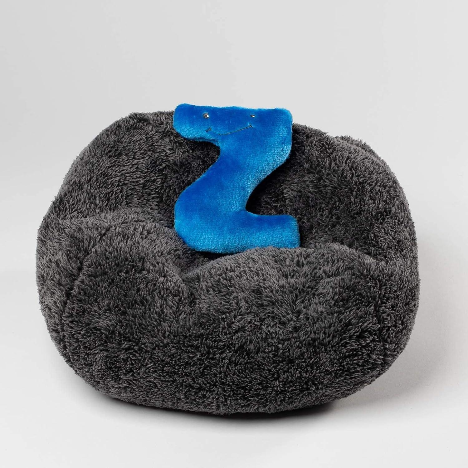 Carta de Peluche Educativa Z - Alphapals - 10 cm - Azul