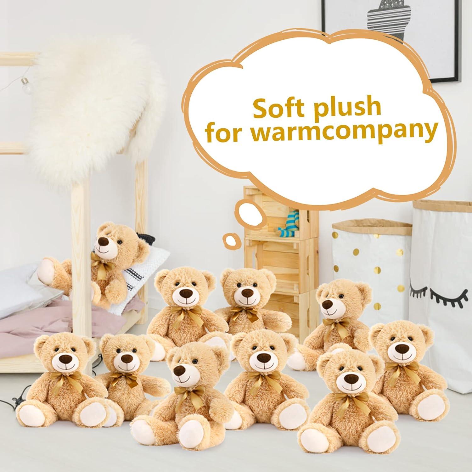 Lote de 10 Osos de Peluche MaoGoLan 34.3 cm para Eventos