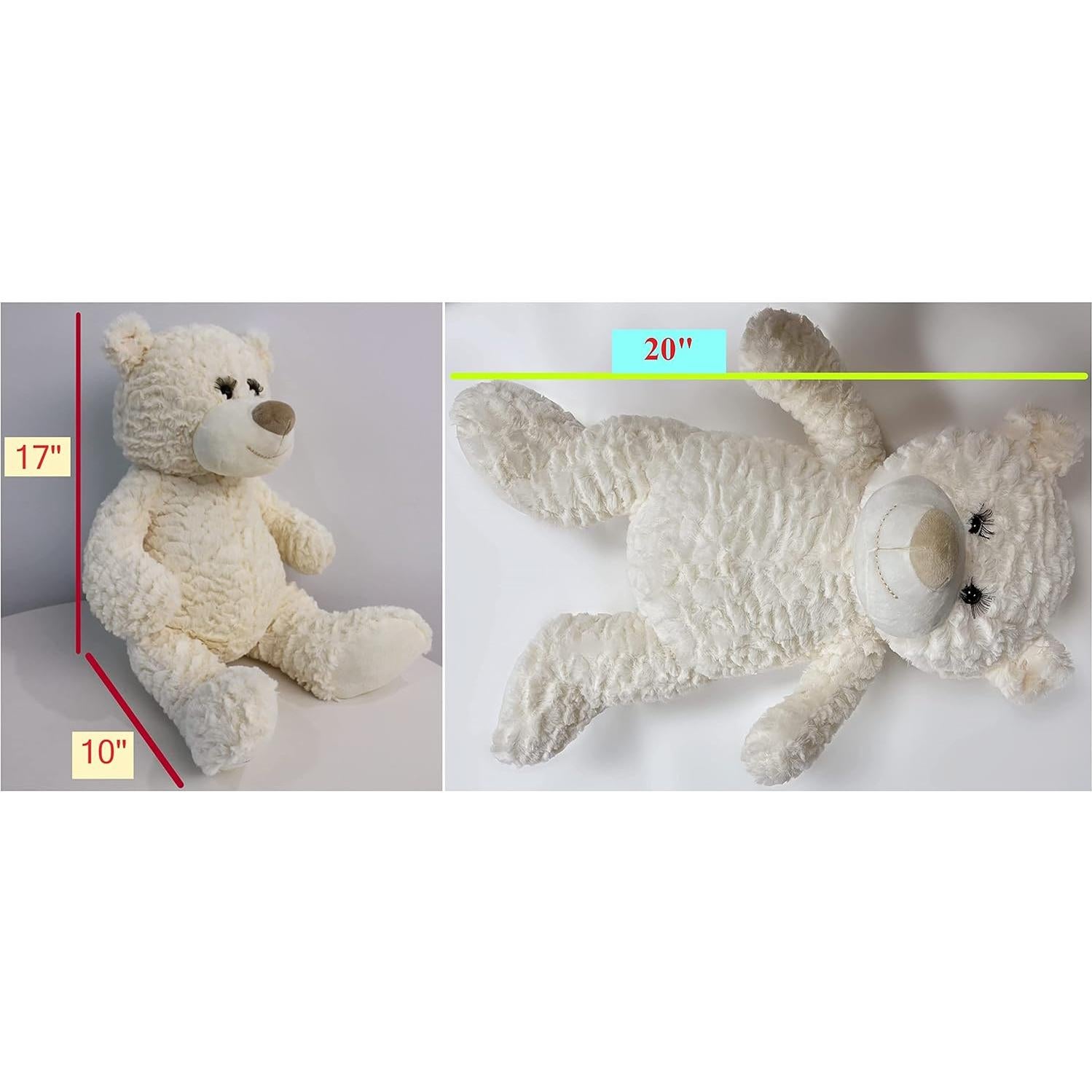 Oso de Peluche Quinceañera Kinnex 50.8 cm Azul Marino