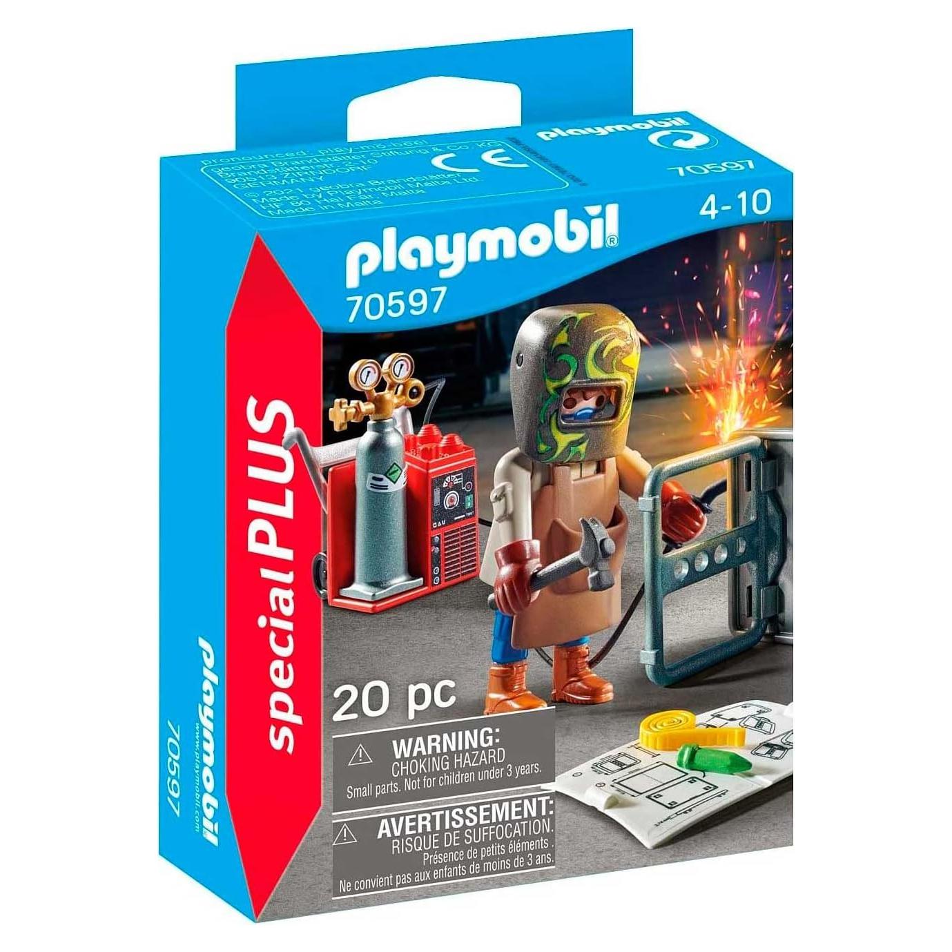 Playmobil Soldador 70597 con mesa y herramientas