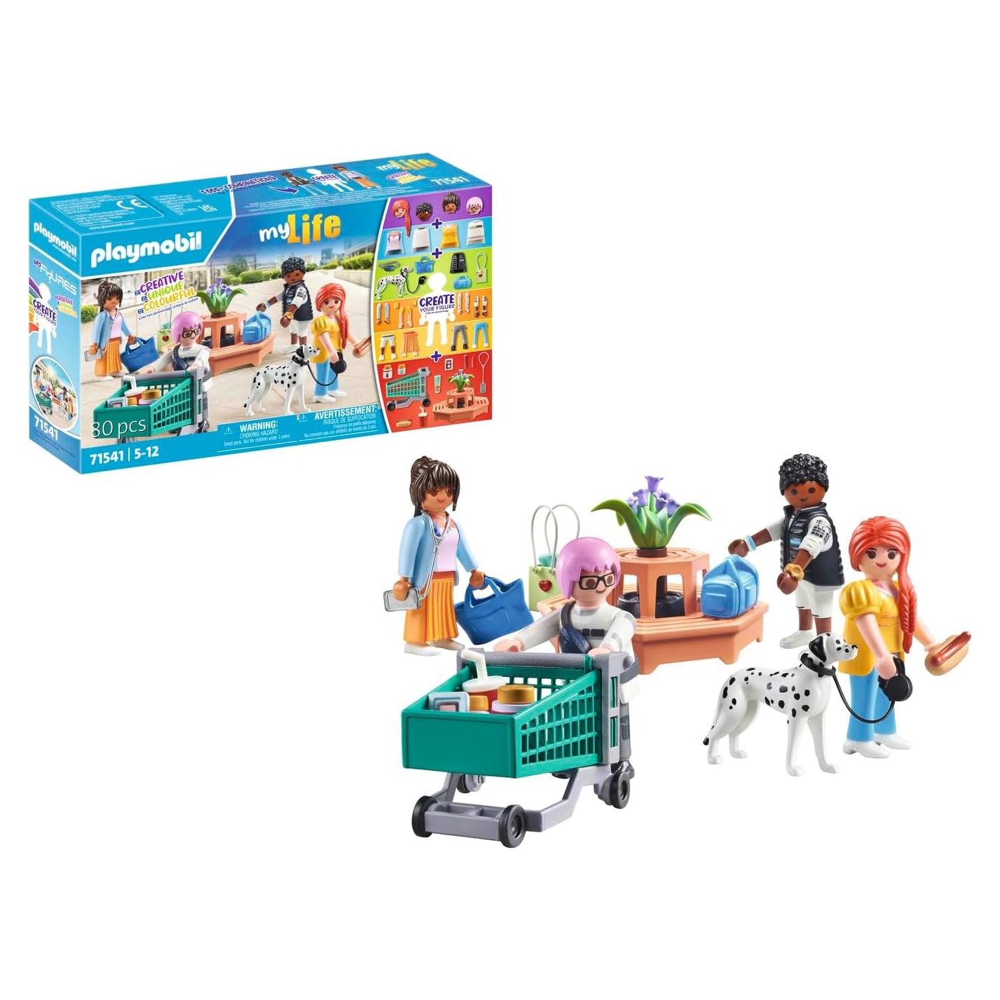 Playmobil Mis Figuras Compras 71541 - 80 Piezas