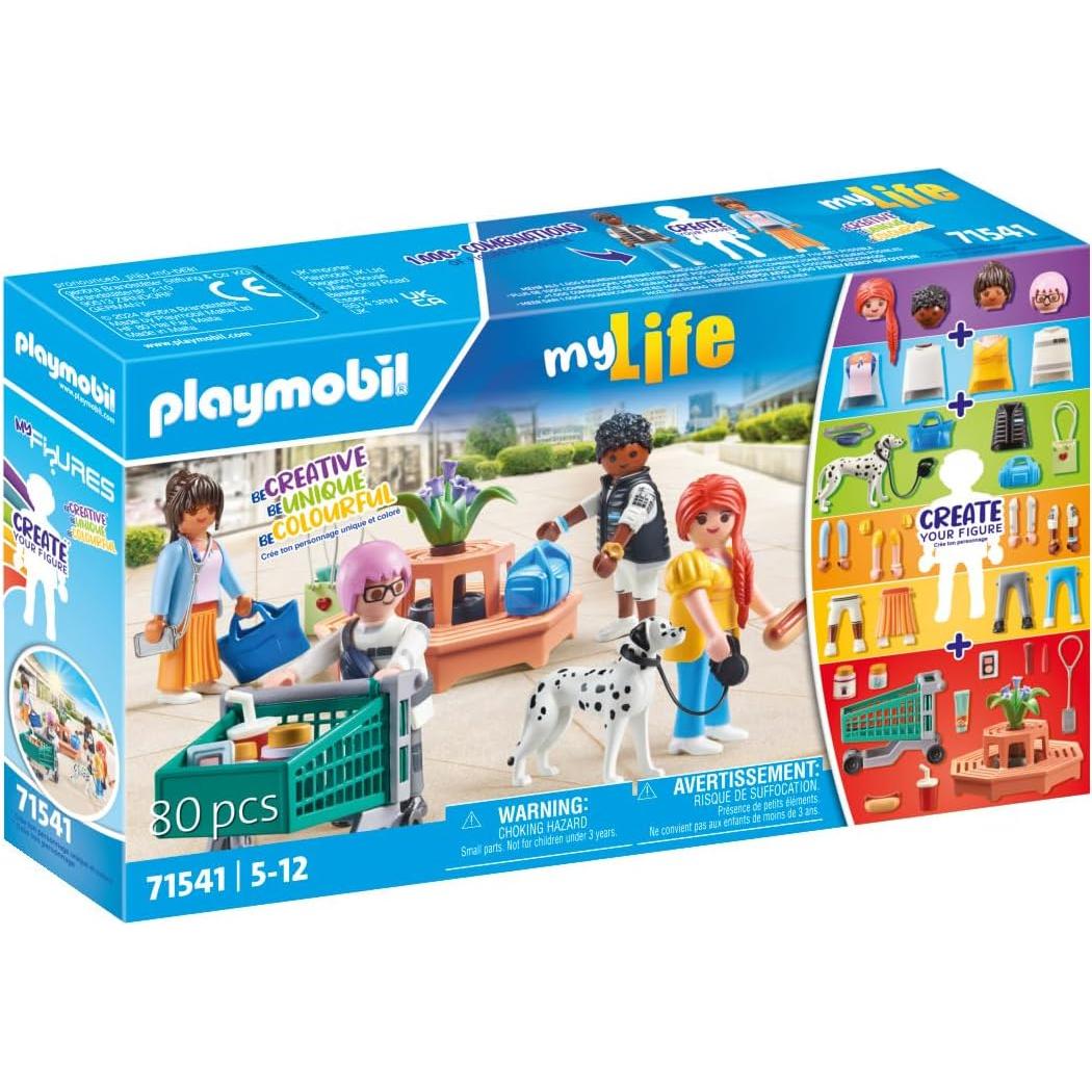 Playmobil Mis Figuras Compras 71541 - 80 Piezas