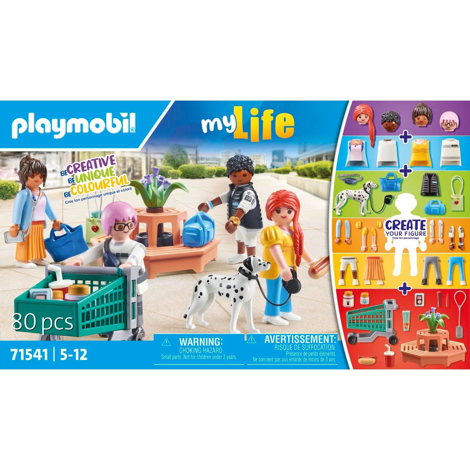 Playmobil Mis Figuras Compras 71541 - 80 Piezas