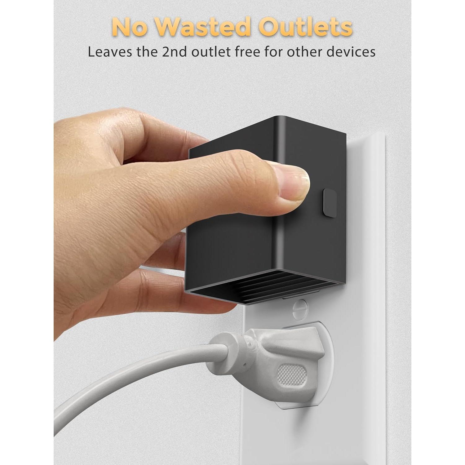 Luces Nocturnas LED DORESshop Enchufables 4 Piezas 1W