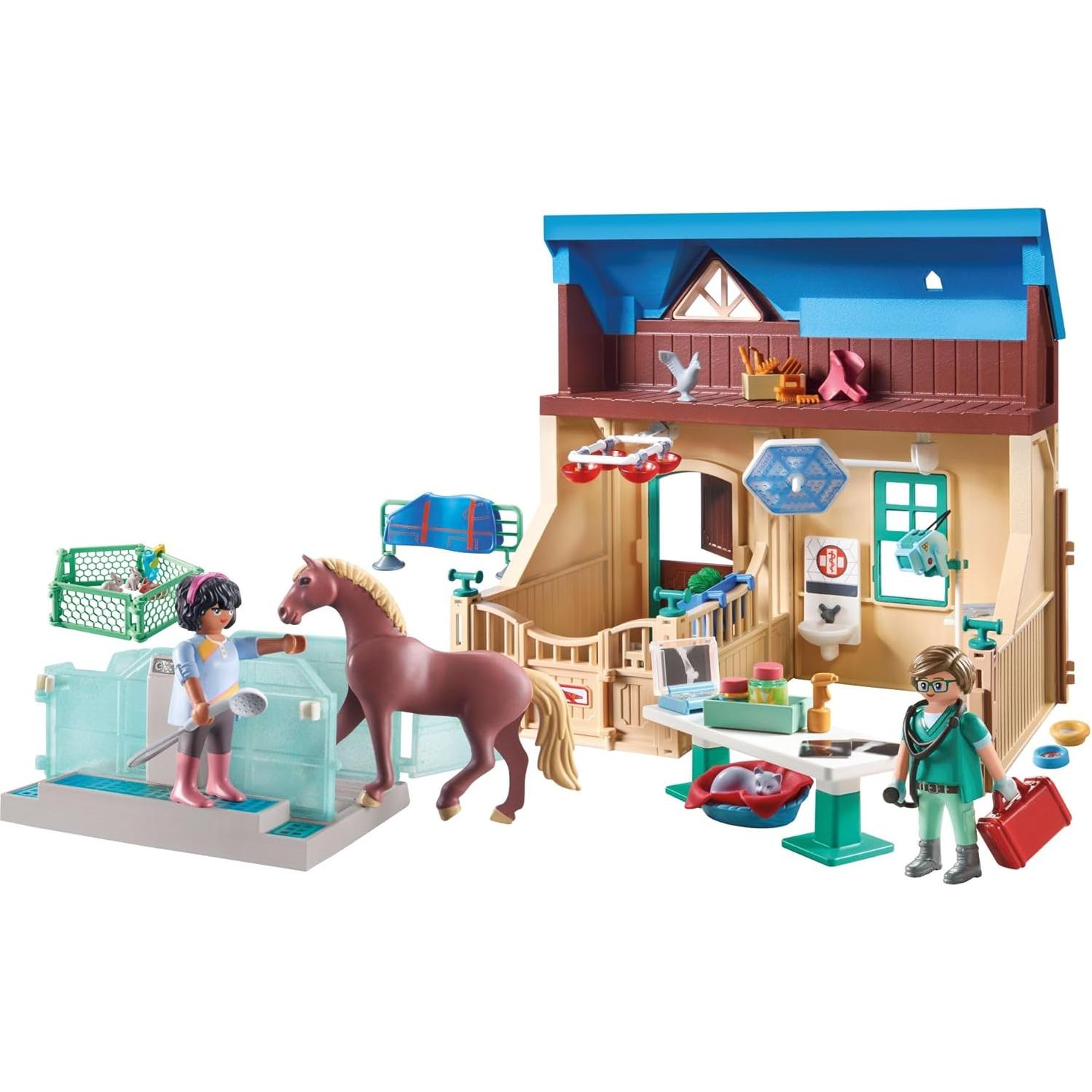Juego de Terapia Ecuestre PLAYMOBIL 71352 con Animales